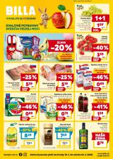 1. strana letáka Billa 18. 3. - 24. 3. 2026 
