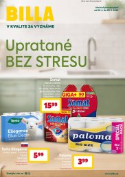Billa leták  s platnosťou 29. 4. - 26. 5. 2026 Katalóg Upratovanie