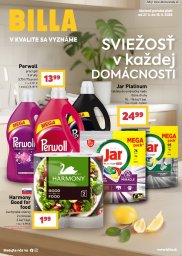1. strana letáka Billa 27. 5. - 16. 6. 2026 Katalóg Upratovanie