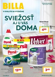 Billa leták  s platnosťou 17. 6. - 7. 7. 2026 Katalóg Upratovanie
