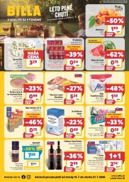 1. strana letáka Billa 15. 7. - 21. 7. 2026 